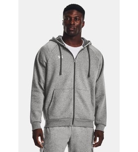Under Armour UA Rival Fleece Fz Erkek Ceket (Gri)