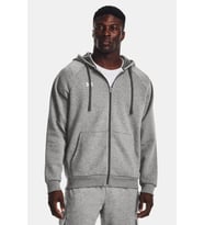 Under Armour UA Rival Fleece Fz Erkek Ceket (Gri)