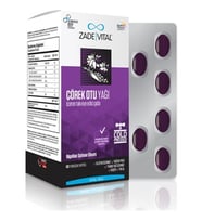 Zade Vital Çörek Otu Yağı 900 mg 60 Blister Kapsül