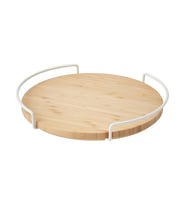 IKEA APTITLIG bambu 28 cm dönen tabla