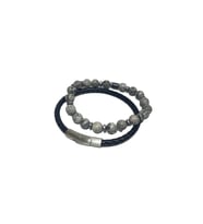 JTSS26BLK1701 HAKİKİ DERİ PASLANMAZ ÇELİK KİLİT SERPANTİN DOĞALTAŞ MAZI AĞACI KUTULU GARANTİLİ SERTİFİKALI JANTİ KOMBİN BİLEKLİK