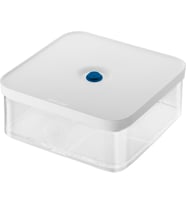 Fresh & Save Cube Vakumlu Saklama Kabı, L, 21 Santimetre, Şeffaf Akdeniz Mavisi