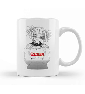Himiko Toga Waifu Anime Kupa Bardak Porselen
