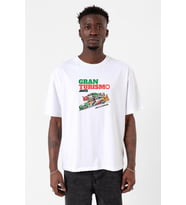 Gran Turismo Jaccs Accord Beyaz Erkek Oversize Tshirt