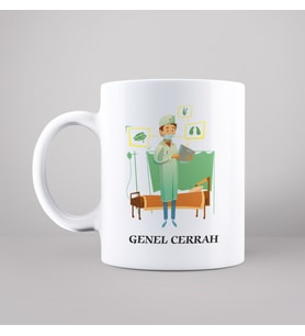 Genel Cerrah Tasarımlı Kupa