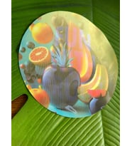 ÇAP 15 CM 3 BOYUTLU DEĞİŞEN ANANAS MEYVELER ARMA DİKİŞ GİYİM AKSESUARI