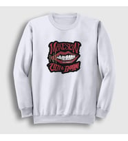 Presmono Unisex Beyaz Zitti E Buoni Band Maneskin Sweatshirt 364082tt (Beyaz)