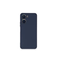 Vivo Y16 Kılıf Nano İçi Kadife Silikon - Lacivert
