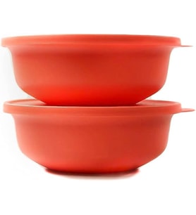 Tupperware Aloha 1L Somon (2) Kase Servis Kasesi Salata Kasesi 37754