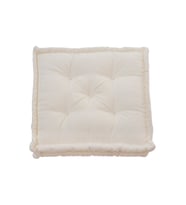 Fransız Yer Minderi 60x60 Puf Krem