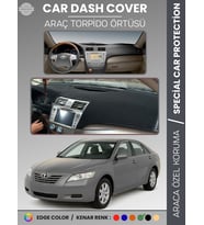 TOYOTA CAMRY (2006-2012) Torpido Örtüsü Ön Göğüs Halı Torpido Koruma Tam Uyum Çatlamayı Önler Kaymaz