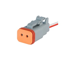 DT06-2S Erkek Konnektör 2 Pin Kablolu