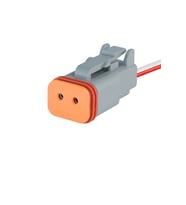 DT06-2S Erkek Konnektör 2 Pin Kablolu