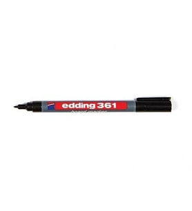 Edding 361 İnce Uçlu Yazı Tahtası Kalemi SİYAH 