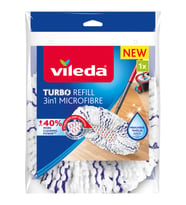 Turbo 3'ü 1 Arada Pedli Mikrofiber Yedek Paspas