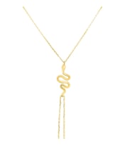 14k Altın Yılan Model Şahmeran