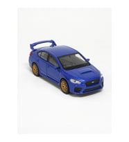 Lisanslı Subaru WRZ STI Çek Bırak Model Metal Araba (1:34)
