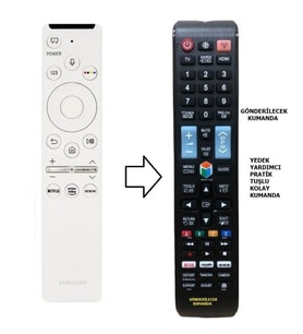 Samsung BN59-01330M 4K SUHD Smart TV  ( YEDEK KUMANDASI )