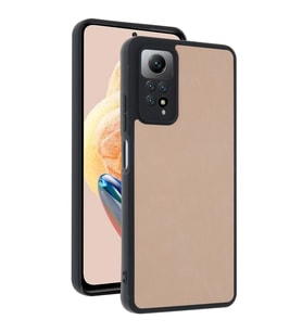 Xiaomi Redmi Note 12 Pro 4g Kılıf Aras Deri Kapak - Pudra