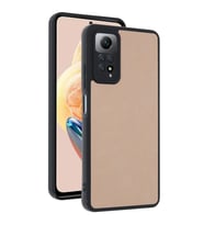Xiaomi Redmi Note 12 Pro 4g Kılıf Aras Deri Kapak - Pudra