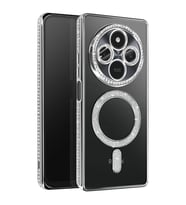Xiaomi Redmi 14c Joke Simli Magneticsafe Kılıf - Gümüş