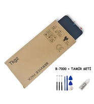 Tkgz Oppo Realme C21 Uyumlu Lcd Ekran Dokunmatik SERVİCE PACK + B-7000 + TAMİR SETİ