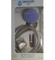 GROOZE MAFSALLI LÜX DUŞ SETİ - DUŞ TAKIMI - AXEL MAVİ - KUTU AMBALAJ