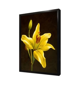 Çiçek Çerçeveli Mdf Tablo