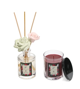 Kiss of Rose Oda Kokusu ve Vegan Mum Hediye Seti
