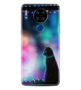Reeder P13 Blue Max Lite Kılıf Silikon Desen Özel Seri Window Cat 1787