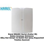 Karel MS48C 4-12 Caler ID Telefon Santral Cihazı