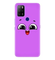 Omix X300 Kılıf Silikon Desen Purple Sweety 1717