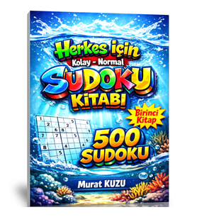 🧩 Herkes İçin Zor – Çok Zor Sudoku Kitabı
