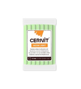 Cernit Neon Light (Fosforlu) Polimer Kil 56 gr 600 Green 