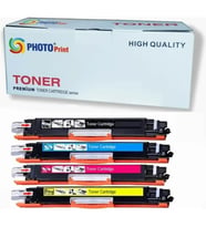 Photo Print® Hp Laserjet CLP-7018 Uyumlu 4 Renk Muadil Toner Seti CRG-729 (Çok Renkli)