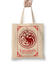 Targaryen House Bez Çanta Uzun Saplı