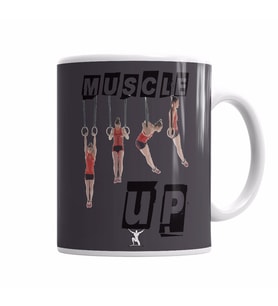 Muscle Up  Kupa Bardak Porselen
