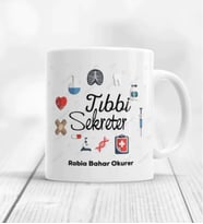 Kişiye Özel Tıbbi Sekreter Kupa Bardak