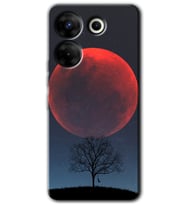 Tecno Camon 20 Pro 5G Kılıf HD Desen Baskılı Kılıf - Kanlı Ay