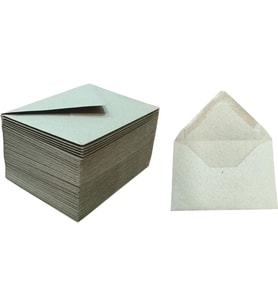 Kraft Mini Zarf - 100 Adet - 7x9Cm 1291453141