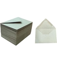 Kraft Mini Zarf - 100 Adet - 7x9Cm 1291453141