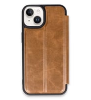 iPhone 14 Kılıf Flip Cover - Taba