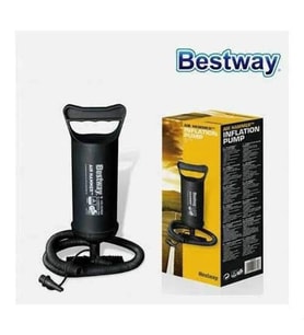 Bestway 62002, Çift Fonksiyonlu Şişme Yatak-Havuz Pompası, 30 cm (Siyah)