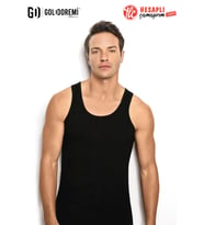 Gd Goldoremi 1151 Premium Erkek %100 Pamuklu Ter Emen Rahat Kalıp Esnek Atlet