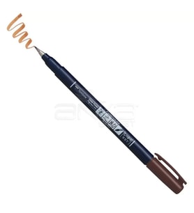 Tombow Fudenosuke Brush Pen Fırça Uçlu Kalem 31 Brown