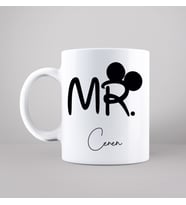 Mickey Mouse Baskılı Kupa Kişiye Özel