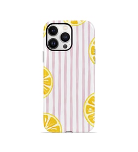 iPhone 13 Pro Max Vorian Çift Katmanlı MagSafe Kılıf Pink Lemon Window