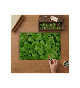 Isırgan Otu Bahçesi Tasarımı 240 parça Ahşap Puzzle Ahşap Kutuda MP01799