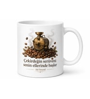 Kahve Kavurma Ustasına Çekirdeğin Serüveni Barista Ruhu Kupa Bardak Hediye