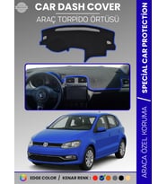 VOLKSWAGEN POLO (2009-2019) Torpido Örtüsü Ön Göğüs Koruma Torpido Koruma Tam Uyum Kaymaz Özel Kesim